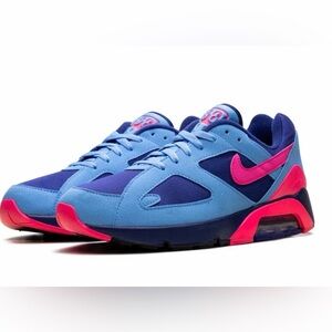Nike Air 180 University Blue Hyper Pink Shoes  HQ1706-401